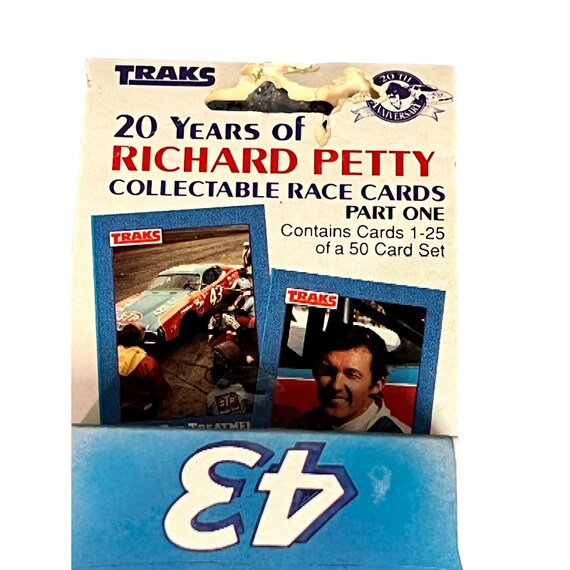 1991 Traks Race .20 Years of Richard Petty Collectable Race