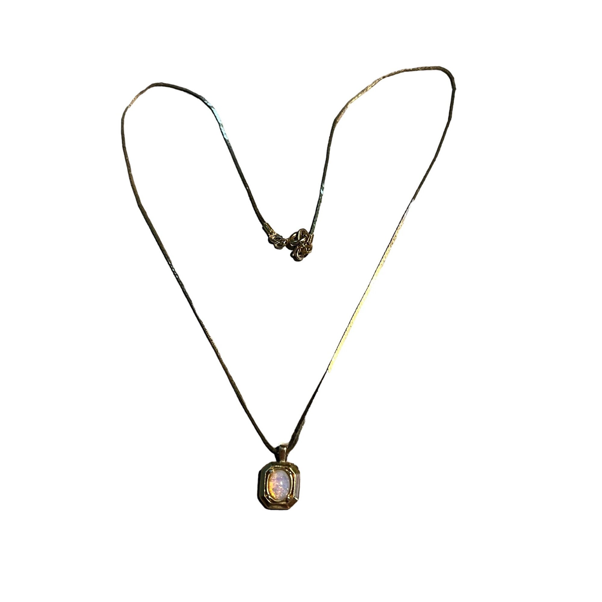 Avon opal deals necklace