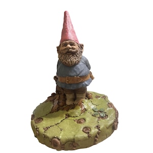 Vintage 1997 Tom Clark Forest Gnome 5335 #73 Detailed 10.5&quot; Tall Outdoors Acorns