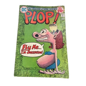 PLOP vintage ! N° 6 du magazine DC Comics sur l'humour étrange, août 1974