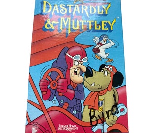 Vintage Dastardly & Muttley VHS tapes cartoon Hanna Barbera