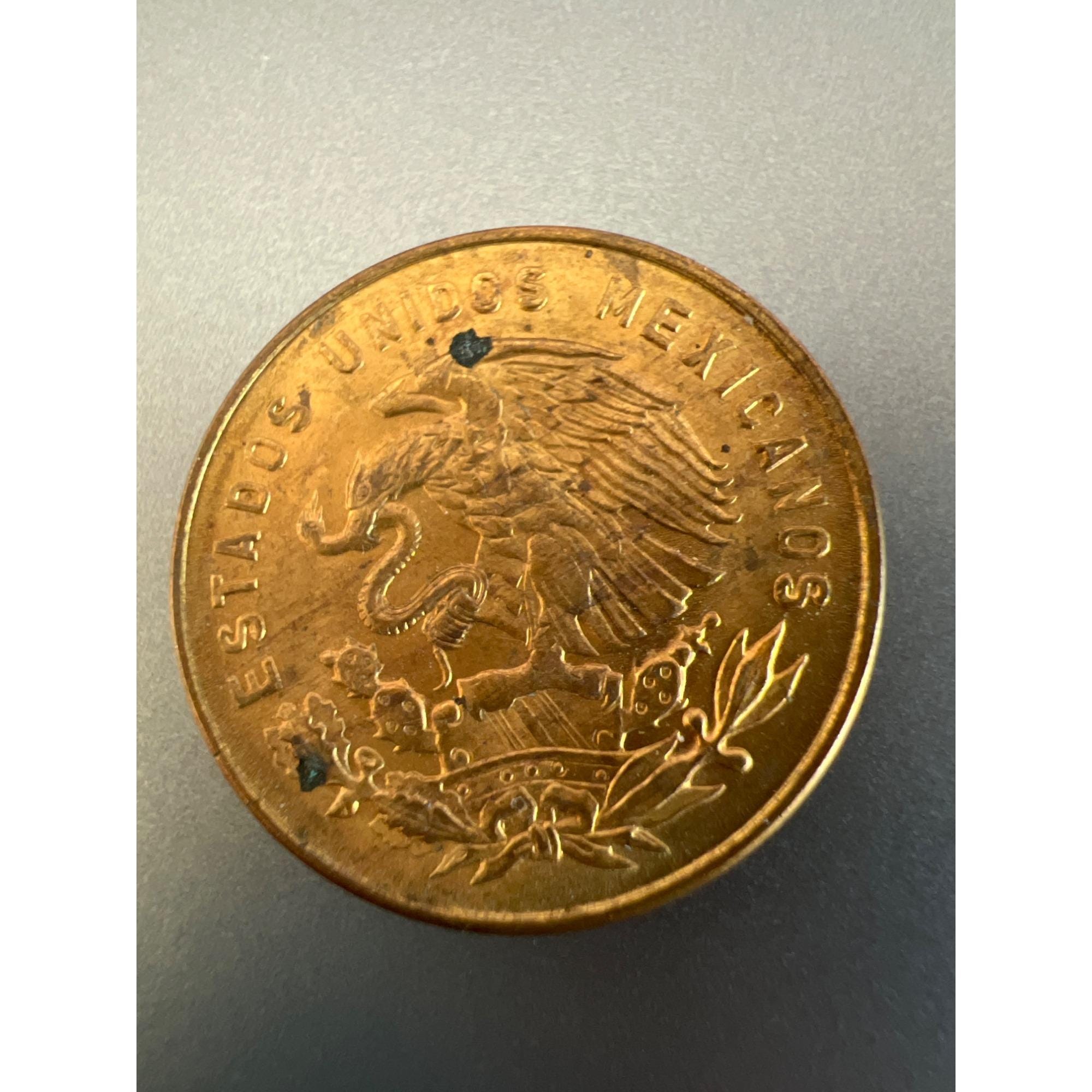 1969 メキシコ 5 シンコ センタボス コイン ペソ 真鍮 - Etsy 日本