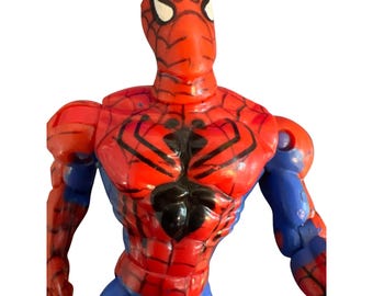 1998 マーベル トイビズ スパイダーマン アクションフィギュア レッド