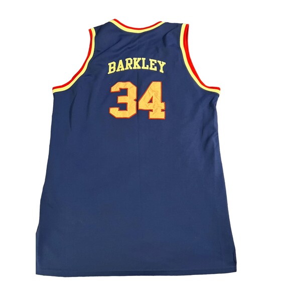 Mitchell Ness Hardwood Classics Jersey Sixers #34 Barkley Red