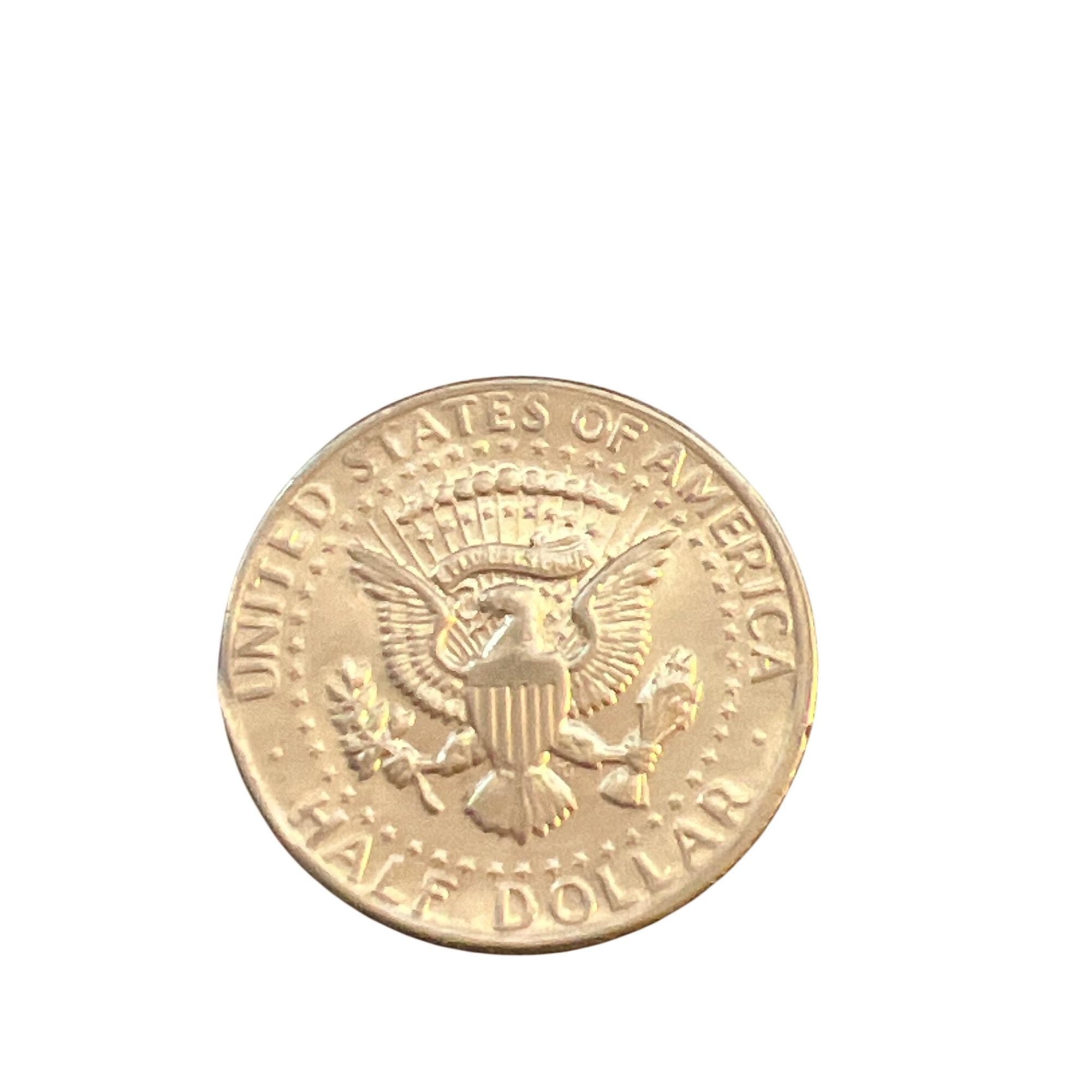 1971年 ケネディ ハーフ ドル コイン 米国造幣局 ミントマークなし