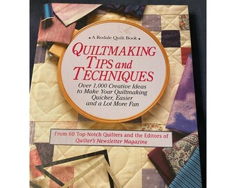 Quiltmaking Tips & Techniques hardback book over 1000 Creative Ideas GUC