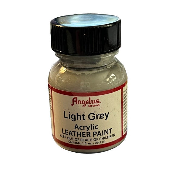 light grey leather paint