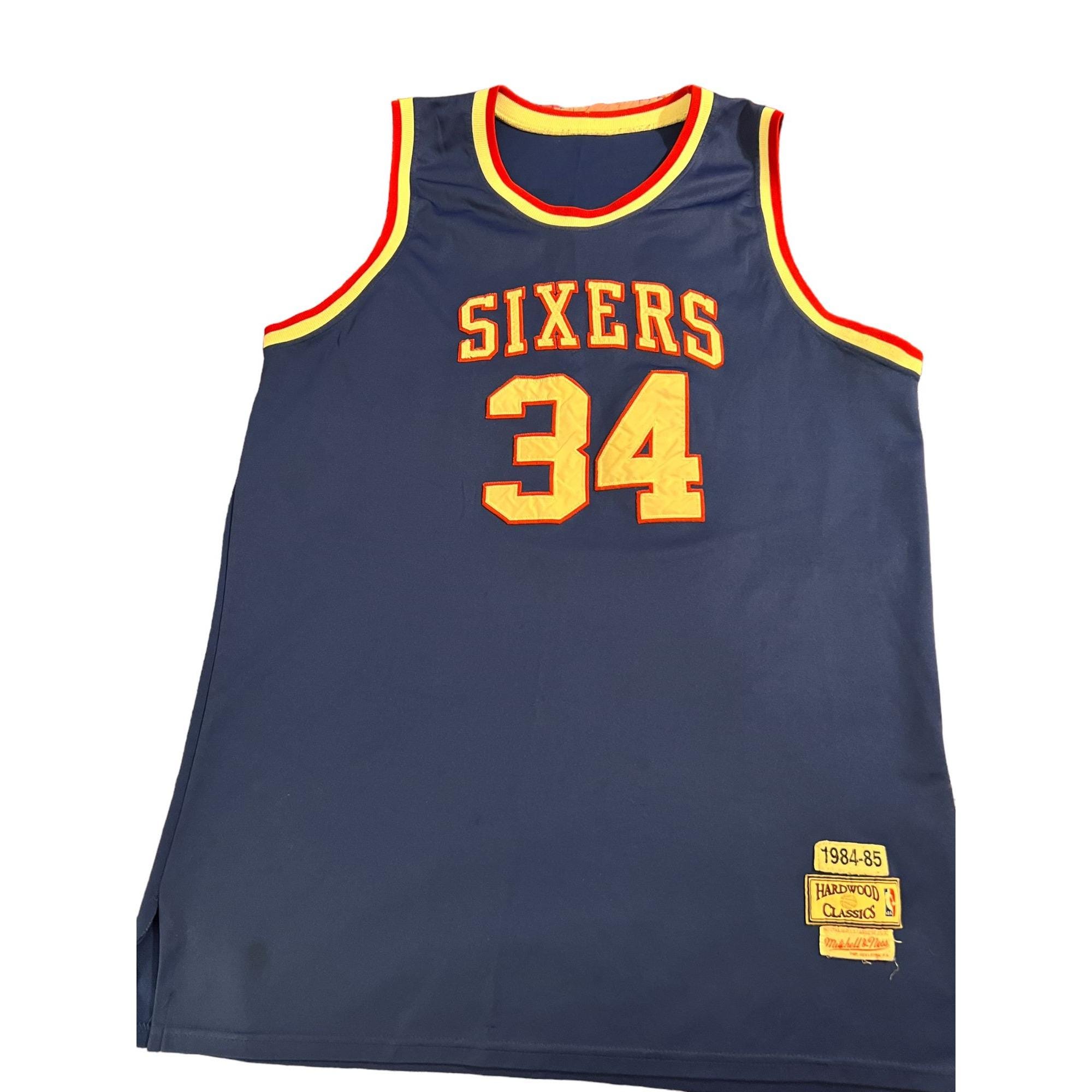 Mitchell Ness Hardwood Classics Jersey Sixers #34 Barkley Red