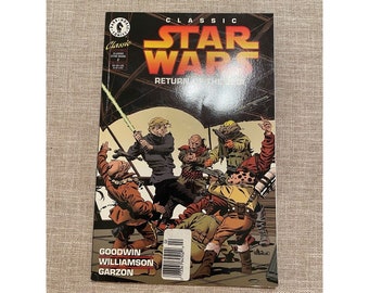Cómic clásico de Star Wars #2 El retorno del Jedi Dark Horse Comics 1994