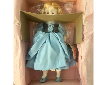 goldilocks blue dress Madame Alexander Goldilocks Doll Blonde Blue Dress Original Box Stand 14"  1520