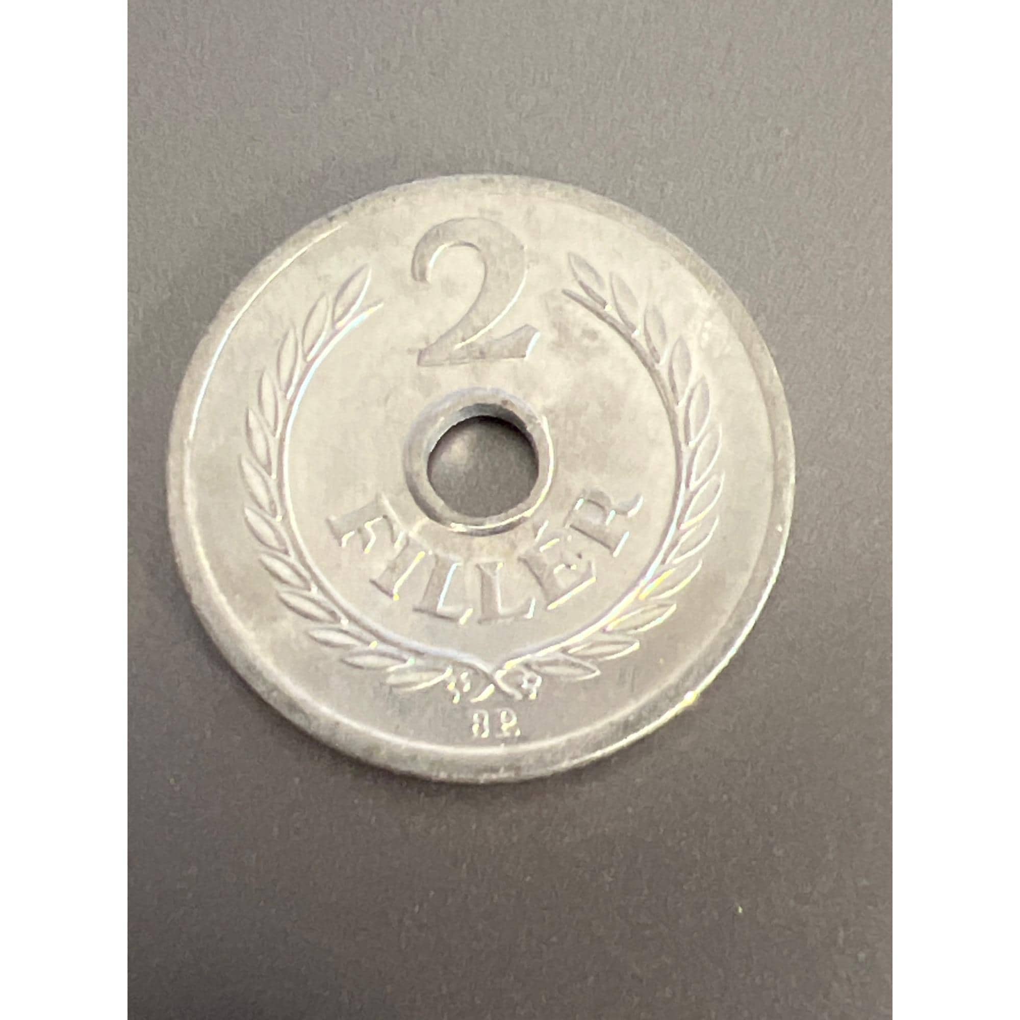 1963 Hungarian 2 Filler Coin Magyar Népköztársaság Collectible