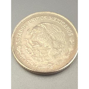 Moneda de 500 pesos mexicanos de 1955 con níquel de cobre de José María Morelos