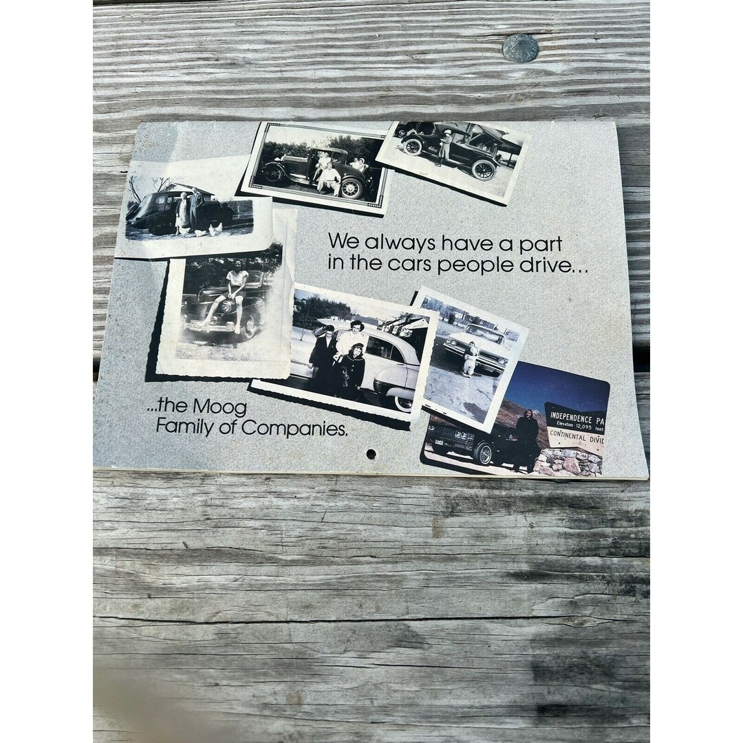 Vintage Moog Company Calendar 1989 Classic Cars - Etsy