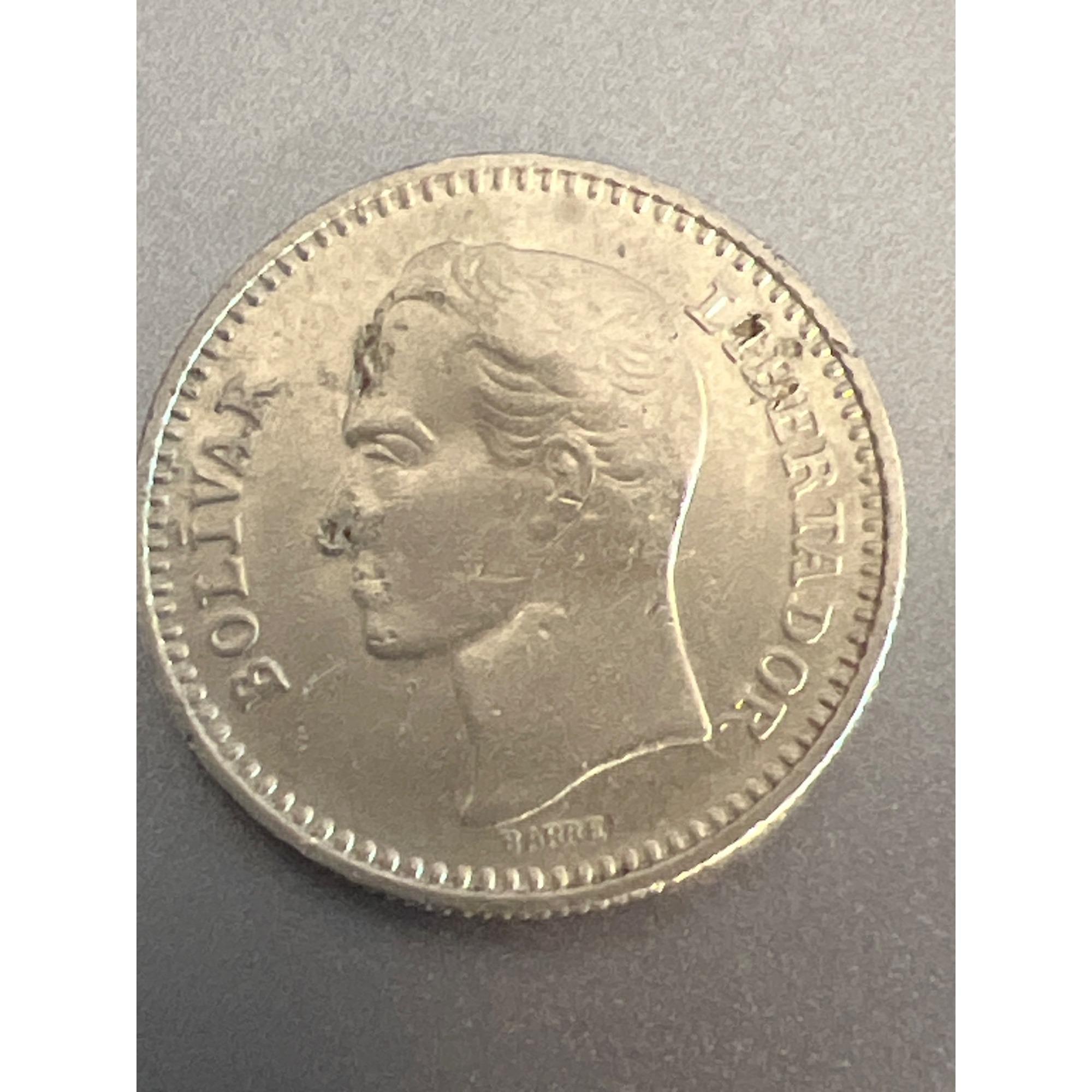 1965 Venezuela 25 Centimos Coin With Bolivar Libertador Design - Etsy Canada