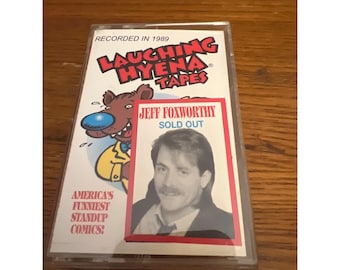 Jeff Foxworthy Sold Out Comedy Cassette Tape 1990 Laughing Hyena Tapes