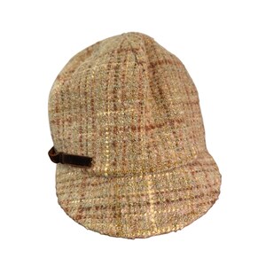 Vintage Betmar Womens Tweed Cloche Hat Satin Lining Wool  display picture 3