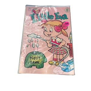 Vintage 50s Little Eva Comic Book #14 Plastic Sleeve See All Pictures