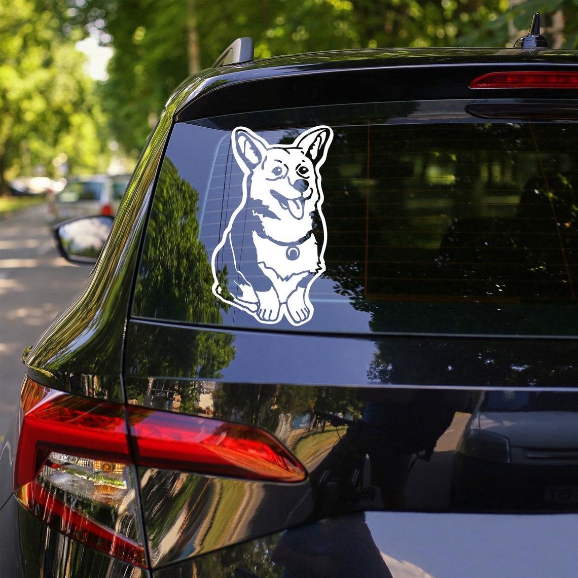 Corgi Ein Cowboy Bebop Vinyl Window Car Truck Decal Laptop Etsy