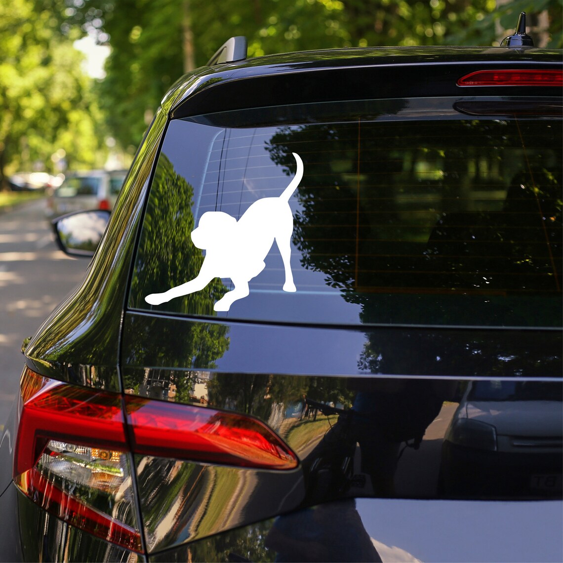 Lab Dog Vinyl Window Car Truck Decal Sticker 5 x 5 Etsy