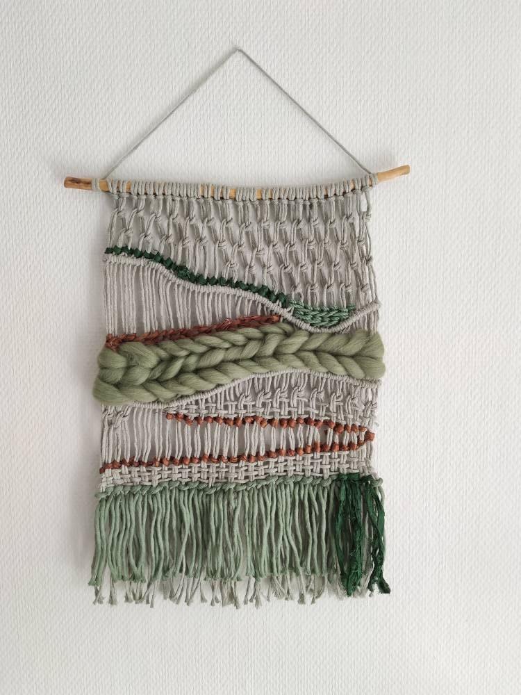 CORDE À MACRAMÉ 100% RECYCLÉE 5MM PAR KATIA - ROUILLE