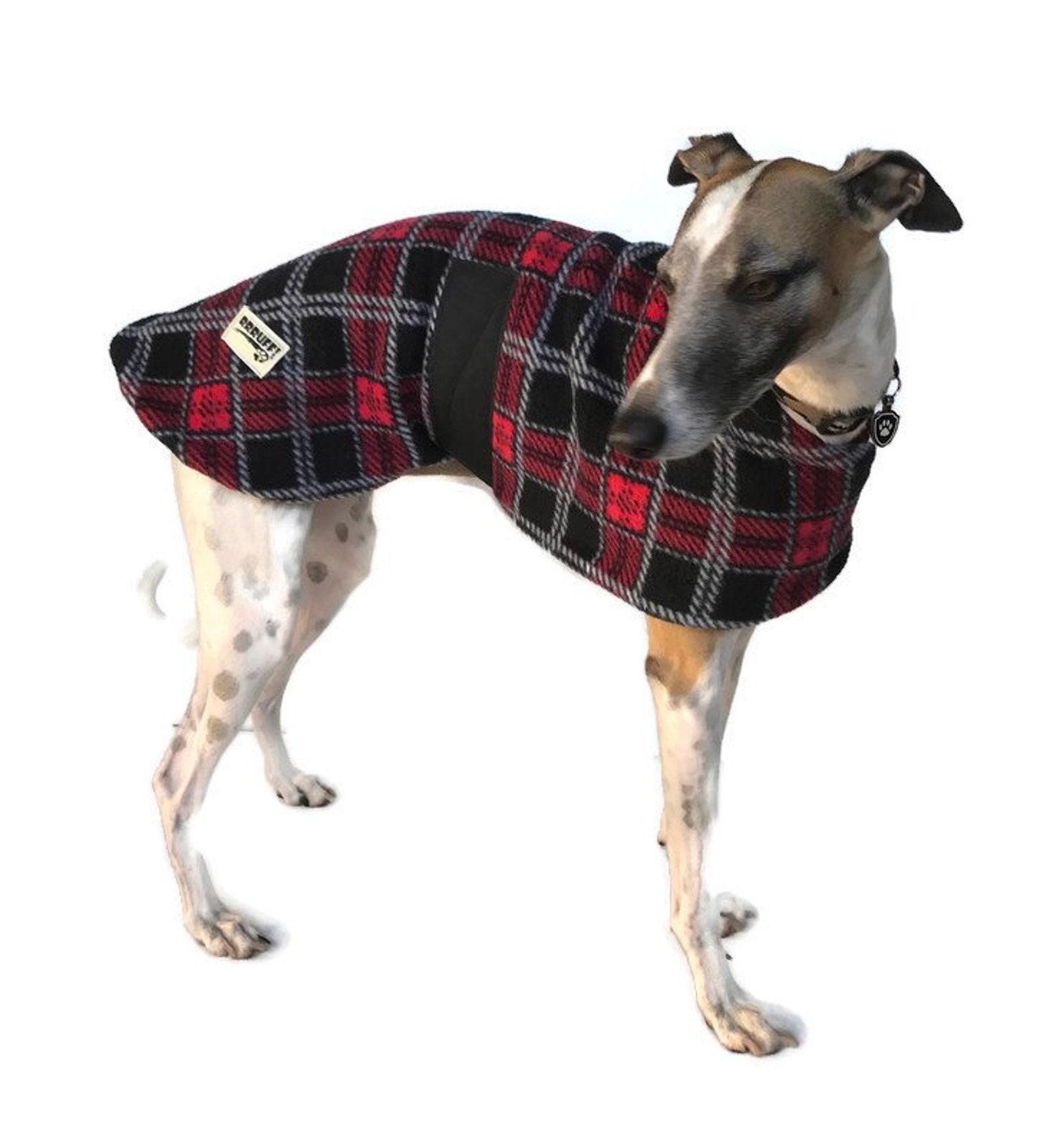 Classic design whippet coat in mid weight polar fleece with Etsy