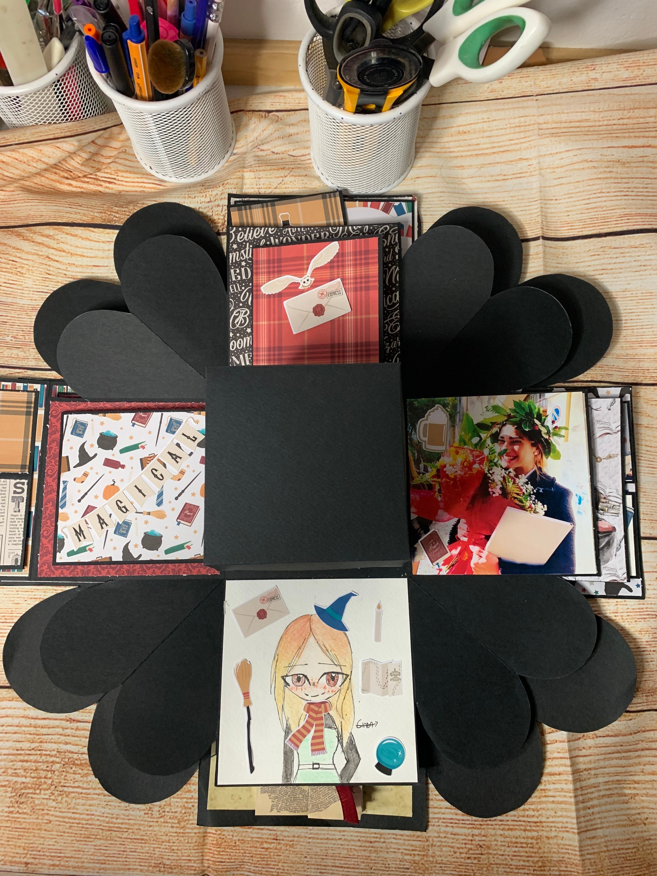 Explosion Box Harry Potter Theme Etsy Canada