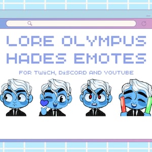 Hades Twitch emotes