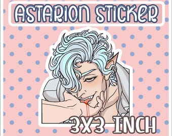 Astarion love bites sticker