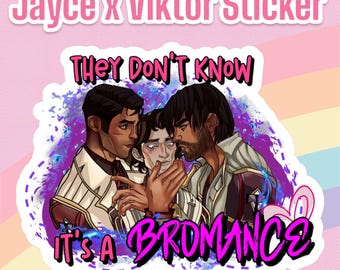 Arcane jayvik bromance sticker