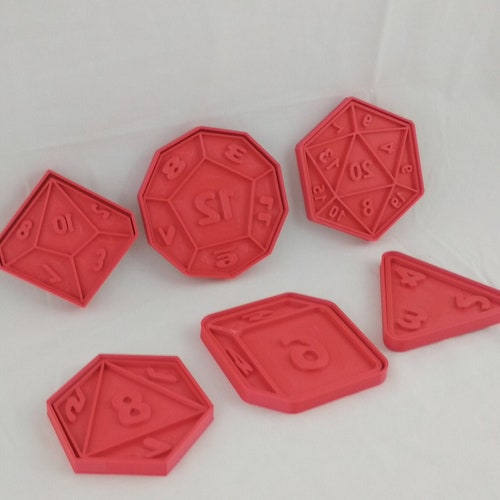 Dice Cookie Cutters 3D Printed Etsy