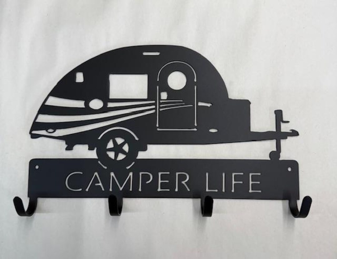 Caravan Key Rack Teardrop Camper Key Rack - Etsy