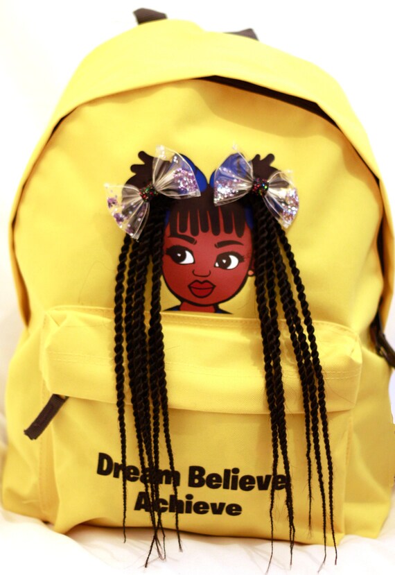 black and gold backpacks for school