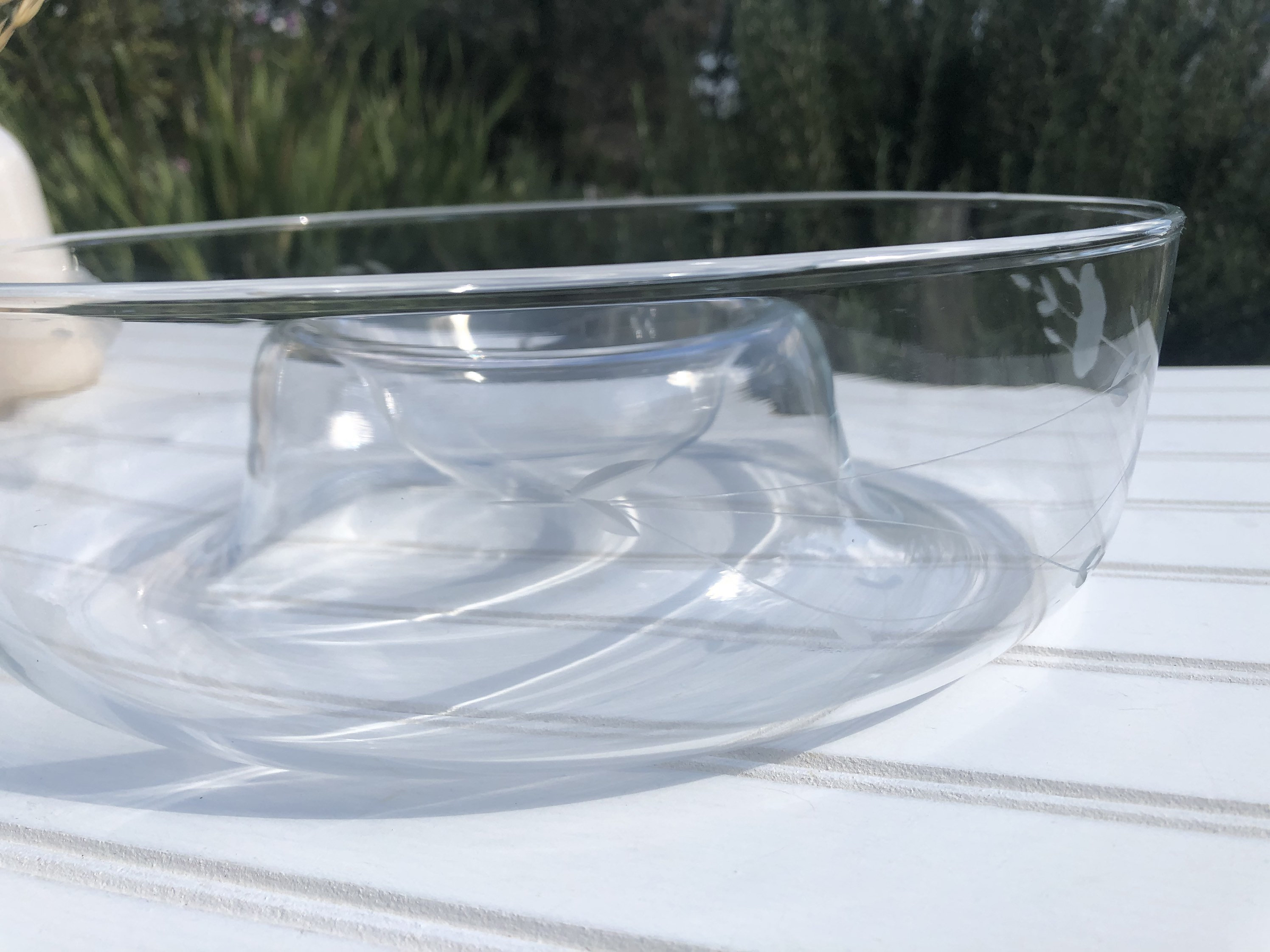 Vintage Chip and Dip Bowl Princess House Heritage Chip Dip Etsy