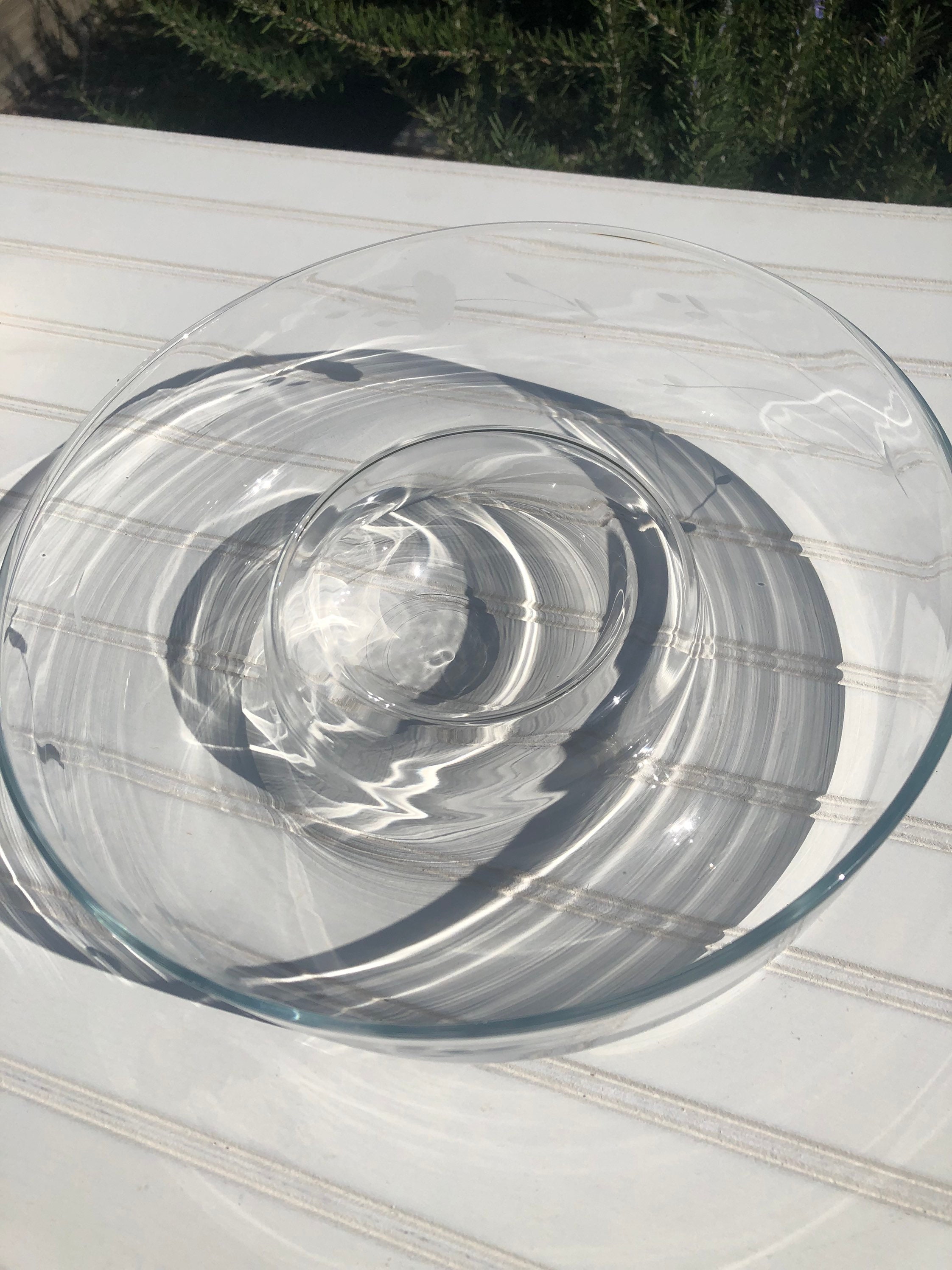 Vintage Chip and Dip Bowl Princess House Heritage Chip Dip Etsy