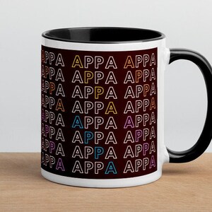 Appa Mug for Dad | Baba Mug | Gifts for Appa, Baba | Chai Cup | Desi Dad Gifts | Hindi, Urdu Mugs | Desi Family | South Asian Dads | 11oz