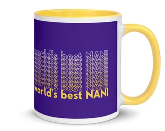 Beste Nani Tasse | Geschenke für Naani | Beste Oma | Südasiatische Geschenke | Desi Becher | Indische Geschenk | Pakistanische Geschenk | Kaffeebecher | Chai Becher | 11 Unze