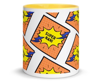 Tazza Super Nani / Regali per Naani / Tazza Super Nonna / Regali del Sud Asia / Tazza Desi / Regalo Indiano / Regalo Pakistano / Tazza da Caffè / Tazza Chai