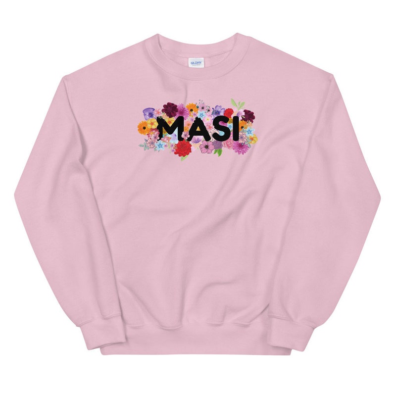 Floral Sweatshirt for Masi Gift for Mausi Masi Hindi Sweatshirt Indian