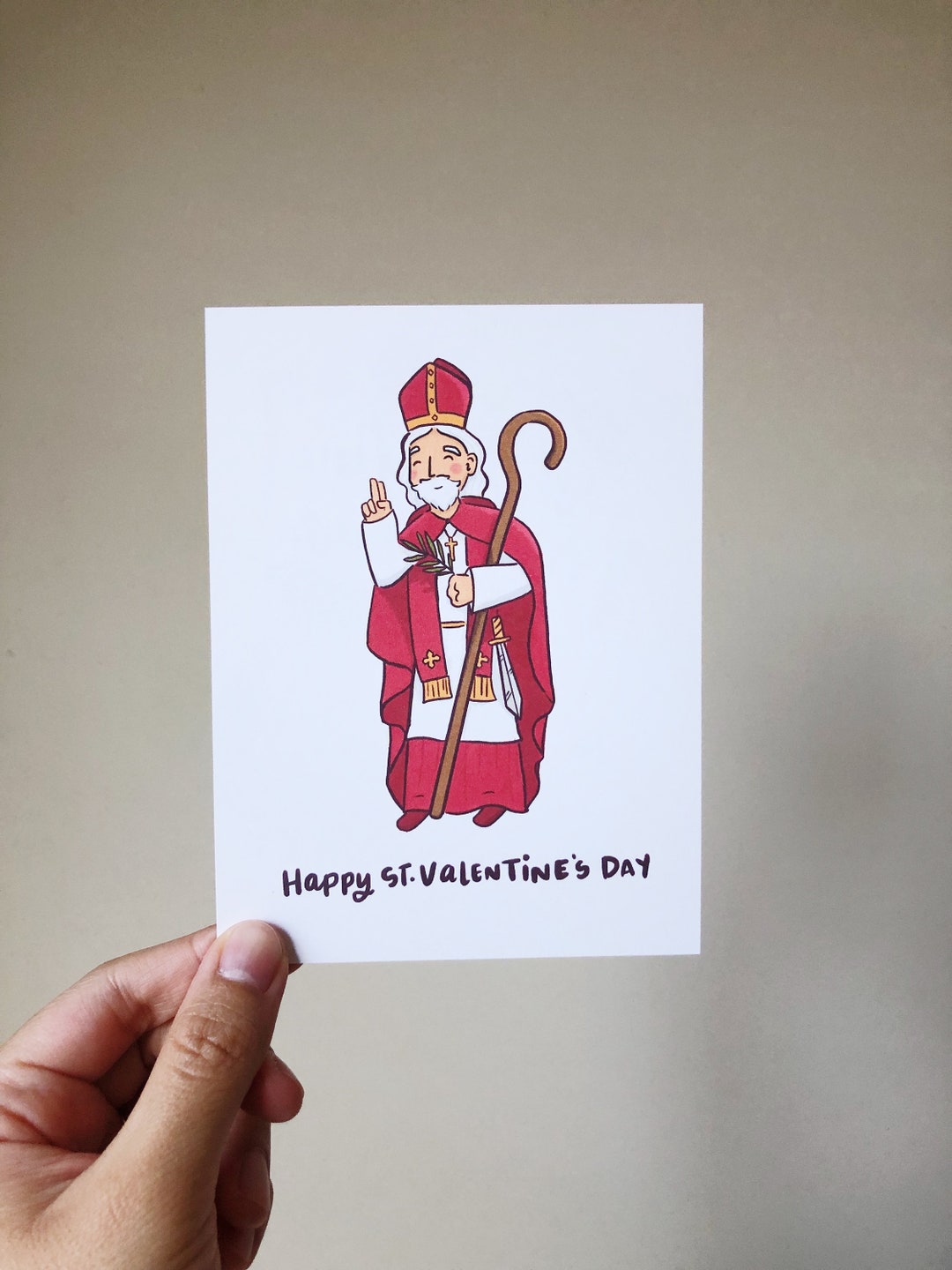 St Valentine Card Printable Valentine Printable Catholic Print Prayer Cards Digital Download