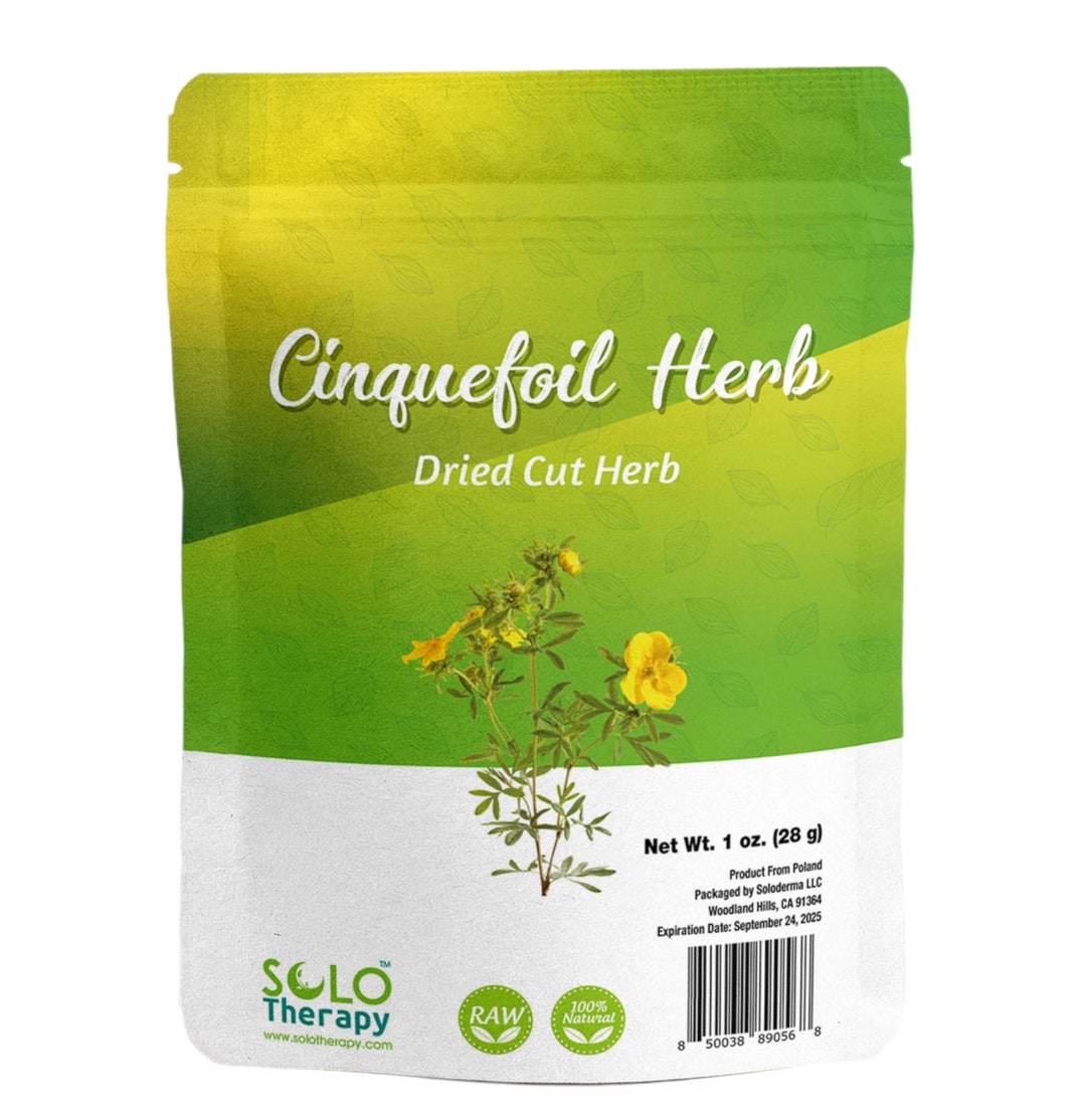 Cinquefoil Herb 1 Oz. , Five Finger Grass , 5 Finger Grass Herb