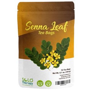 Senna Tea Bags , 70 Bags ,  Senna Leaves , Premium Quality , Senna Tea 100% Natural