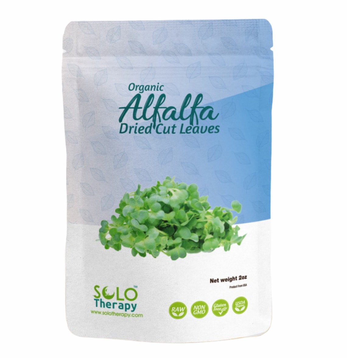 Certified Organic Alfalfa Leaf 2 Oz. Dried Cut Leaves Etsy