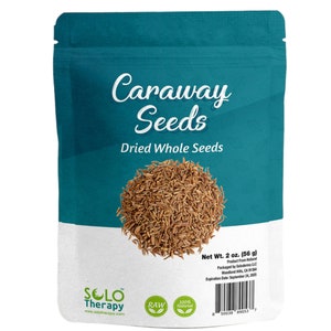 Caraway Seed for Cooking - 2 oz , Caraway Seeds Whole, Resealable Bag , Caraway Seeds for great for pickles, Rye Bread, Spice Blends, Sauces