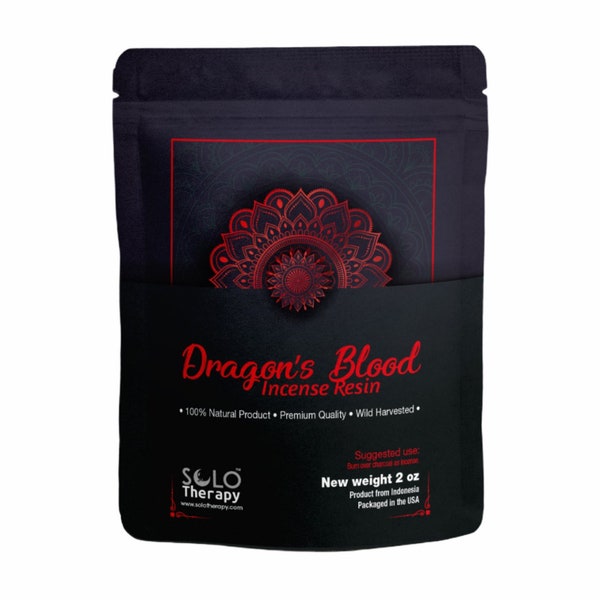 Dragon's Blood Incense Resin 2 Ounces , Resealable Bag , Premium Quality, Product From Indonesia