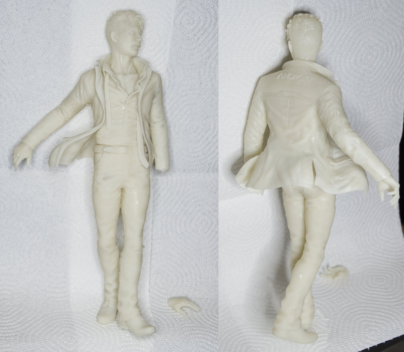 STL file RK800 Connor Detroit Become Human 🤖・3D printer model to