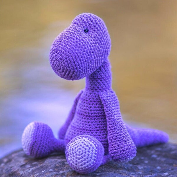 Little Pooko's Friends Brachiosaurus Crochet Digital Pattern