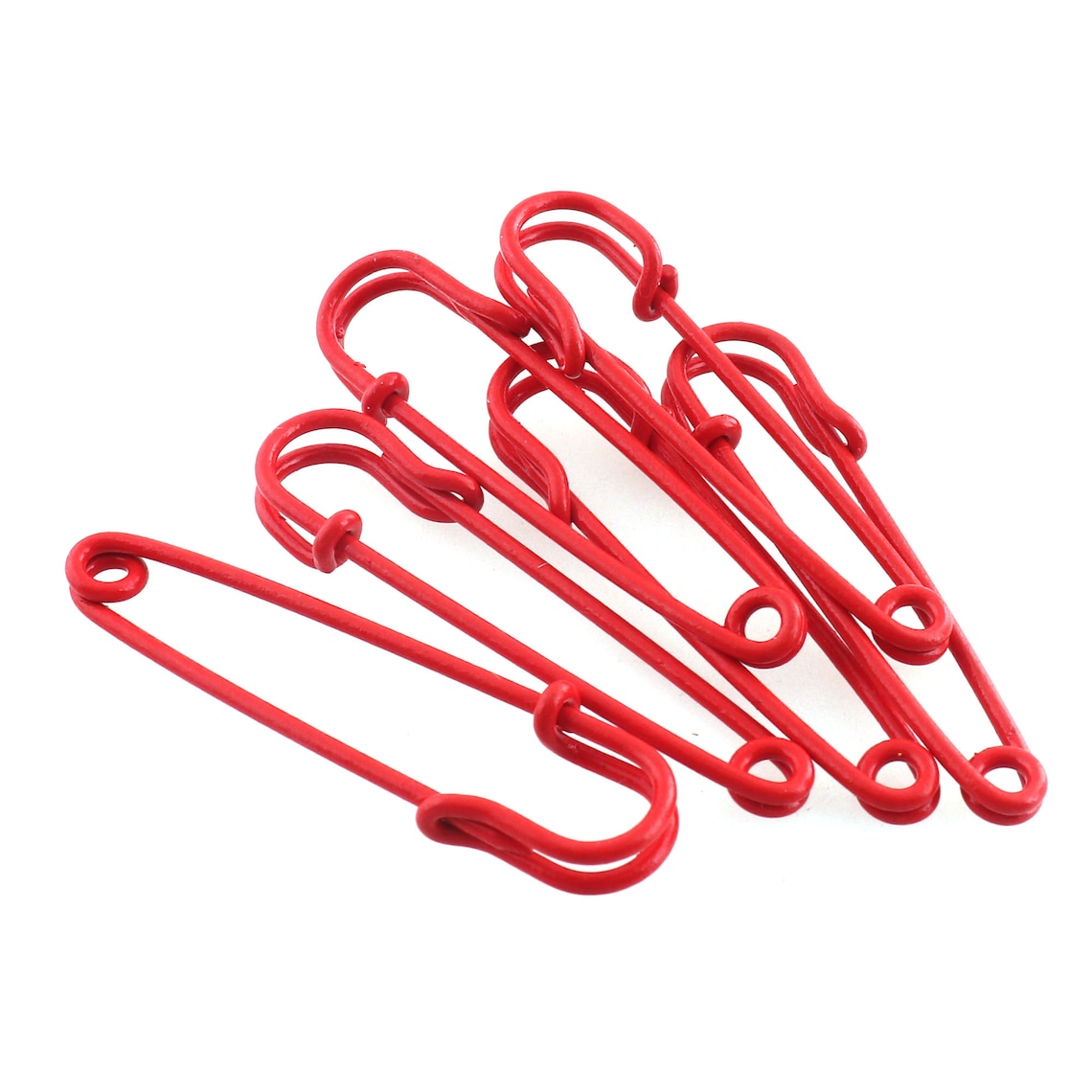 Yosawo Baby Sicherheitsnadeln 50 Stück - 2,2 Zoll Edelstahl Windelstifte Mit Sicherheitsverschluss