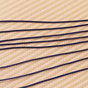 1.0 mm blue color Korea wax cord string rope,polyester thread,jewelry beading string,for bracelet&necklace making