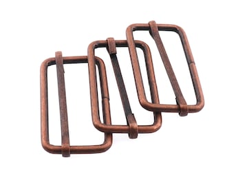 Slider Buckle Adjuster Buckle Belt Buckle 1 1/2'' Adjustable Slide Buckle Strap Buckle Strap Slider Webbing Buckle Purse Hardware Bag buckle