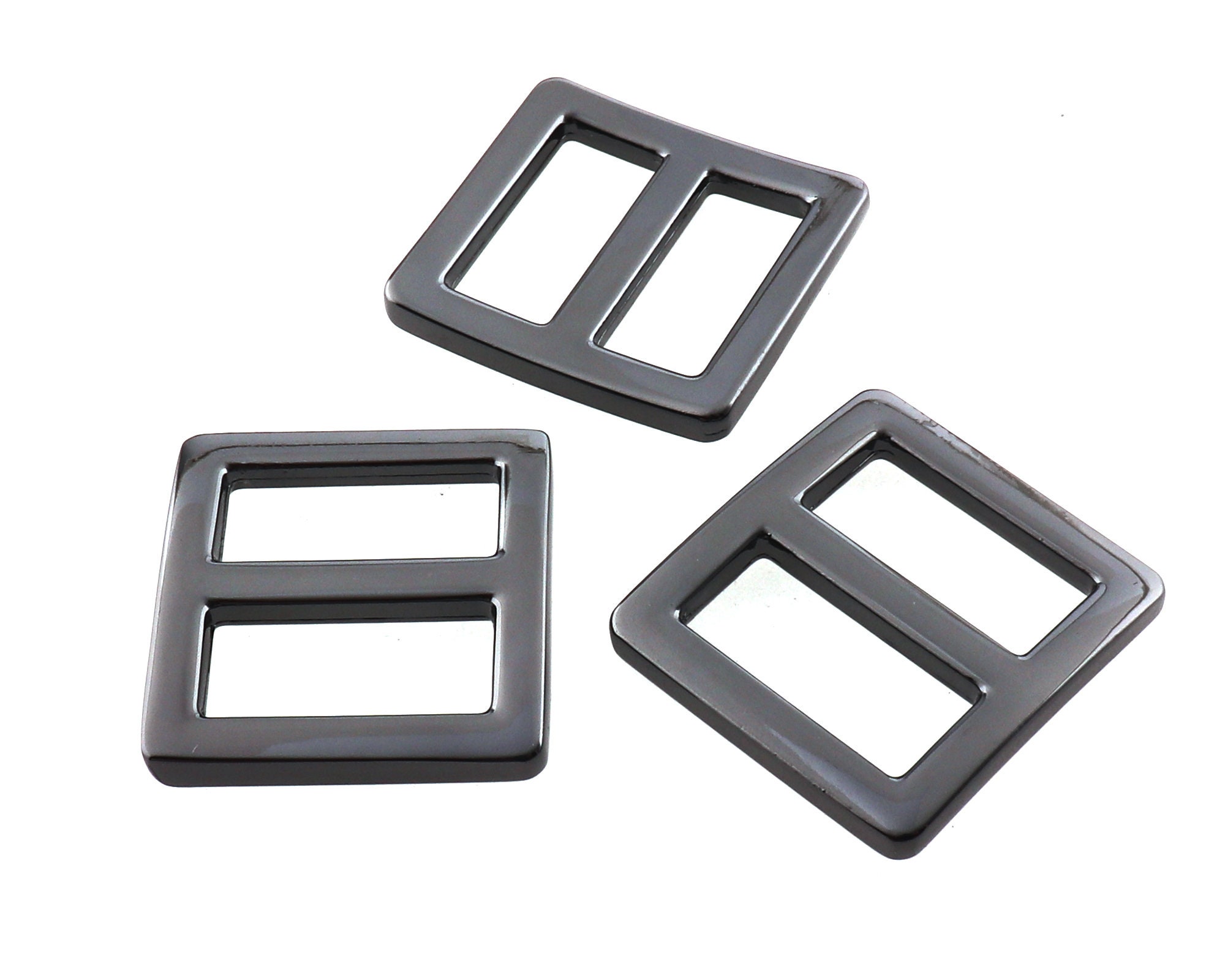 Gunmetal Slide Buckle 3/4 Replaceable Strap Adjuster Etsy